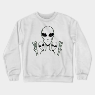 Peace from Another Side Crewneck Sweatshirt